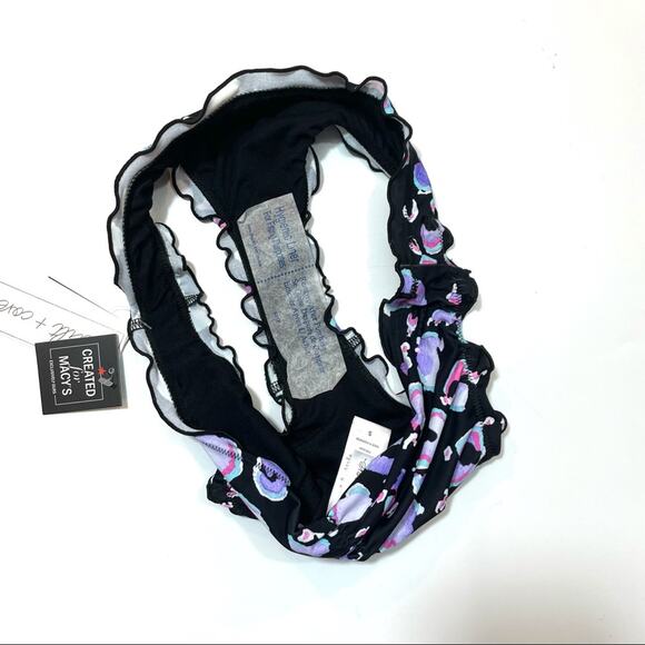 Salt+Cove LEOPARD MULTI Ruffled Bikini Swim Bottom - Picture 6 of 6